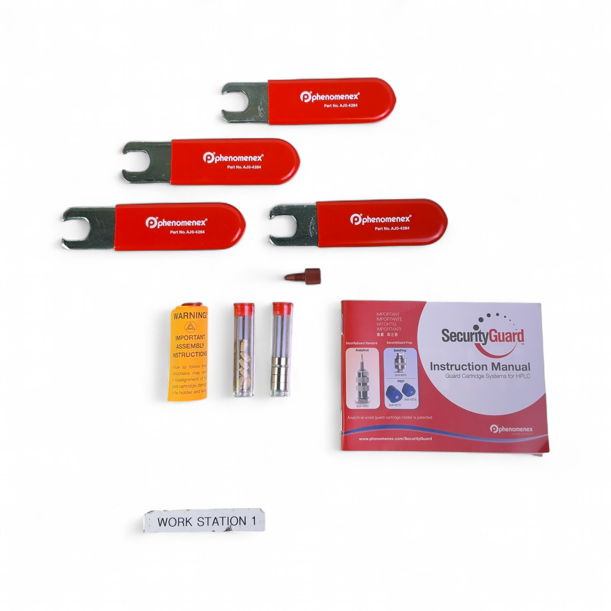 Sigma Aldrich Supelco Ascentis, Phenomenex SecurityGuard HPLC Guard Cartridge Kits Lot 51736-U, AJ0-9532, KJ0-4282 - Image 12