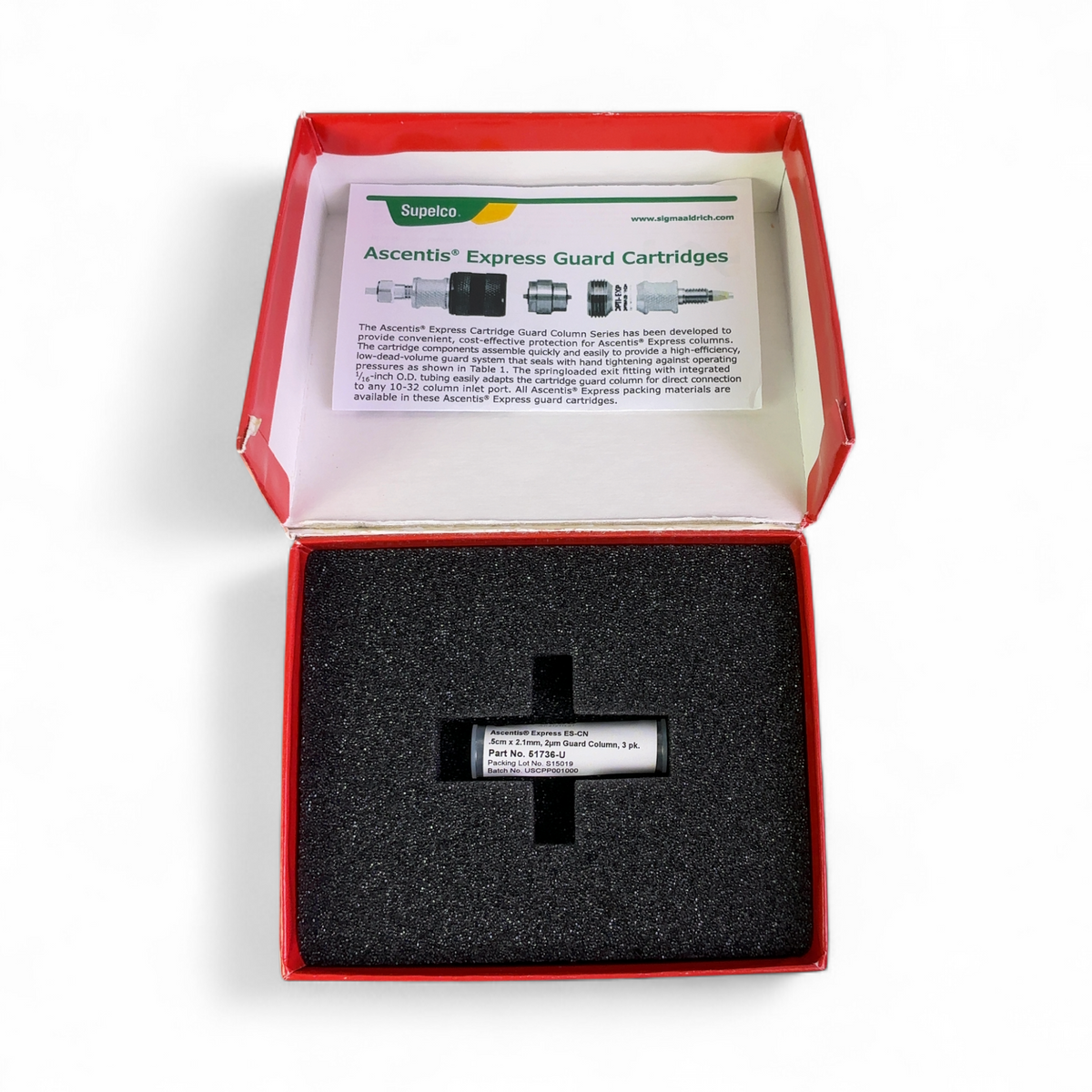 Sigma Aldrich Supelco Ascentis, Phenomenex SecurityGuard HPLC Guard Cartridge Kits Lot 51736-U, AJ0-9532, KJ0-4282 - Image 4