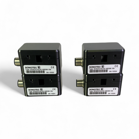 Sonotec SonaCHECK Ultrasonic Air Bubble Detector Sensors ABD06.100 - Lot of 4x - Image 2