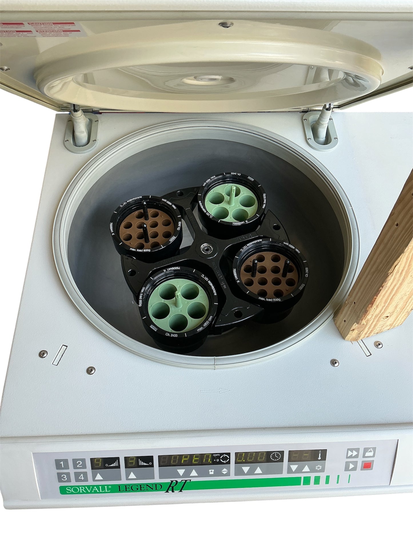 Sorvall Legend RT Benchtop Centrifuge w Heraeus 4600rpm Rotor 75004377 (Best Offer!) | Mr. Scientific - Image 12