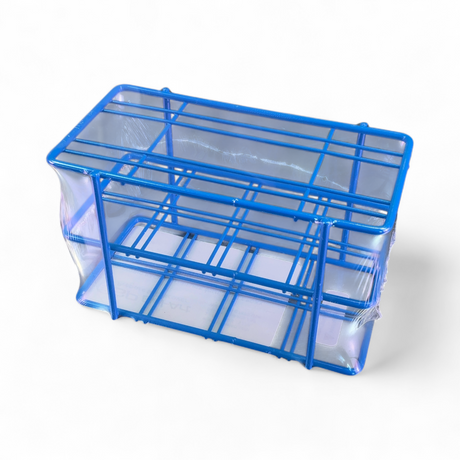 SP Bel-Art Poxygrid Centrifuge Rack for 50mL Tubes, 8 Places, Blue Epoxy 12/cs (BO!) | Mr. Scientific - Image 5
