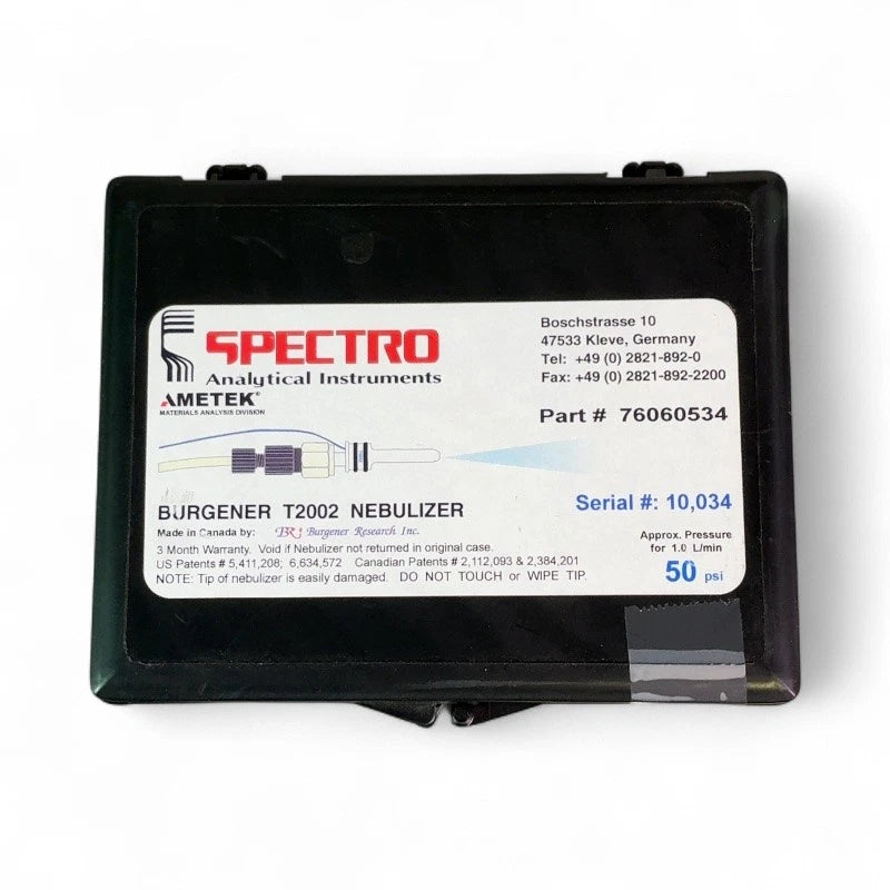 SPECTRO T2002 76060534 ICP Parallel Path Burgener (Best Offer!) | Ships Fast from Mr. Scientific - Image 4