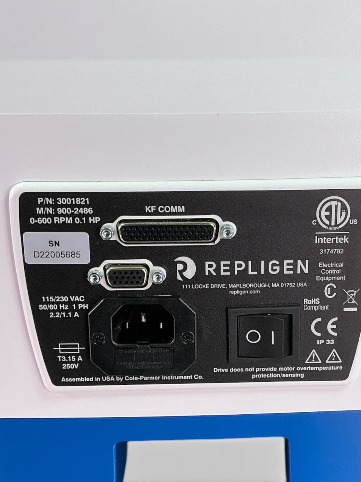 Spectrum Labs Repligen KrosFlo KR2i TFF System w Pumps, Konduit, Scale, Photometer - See Desc | Mr. Scientific - Image 5