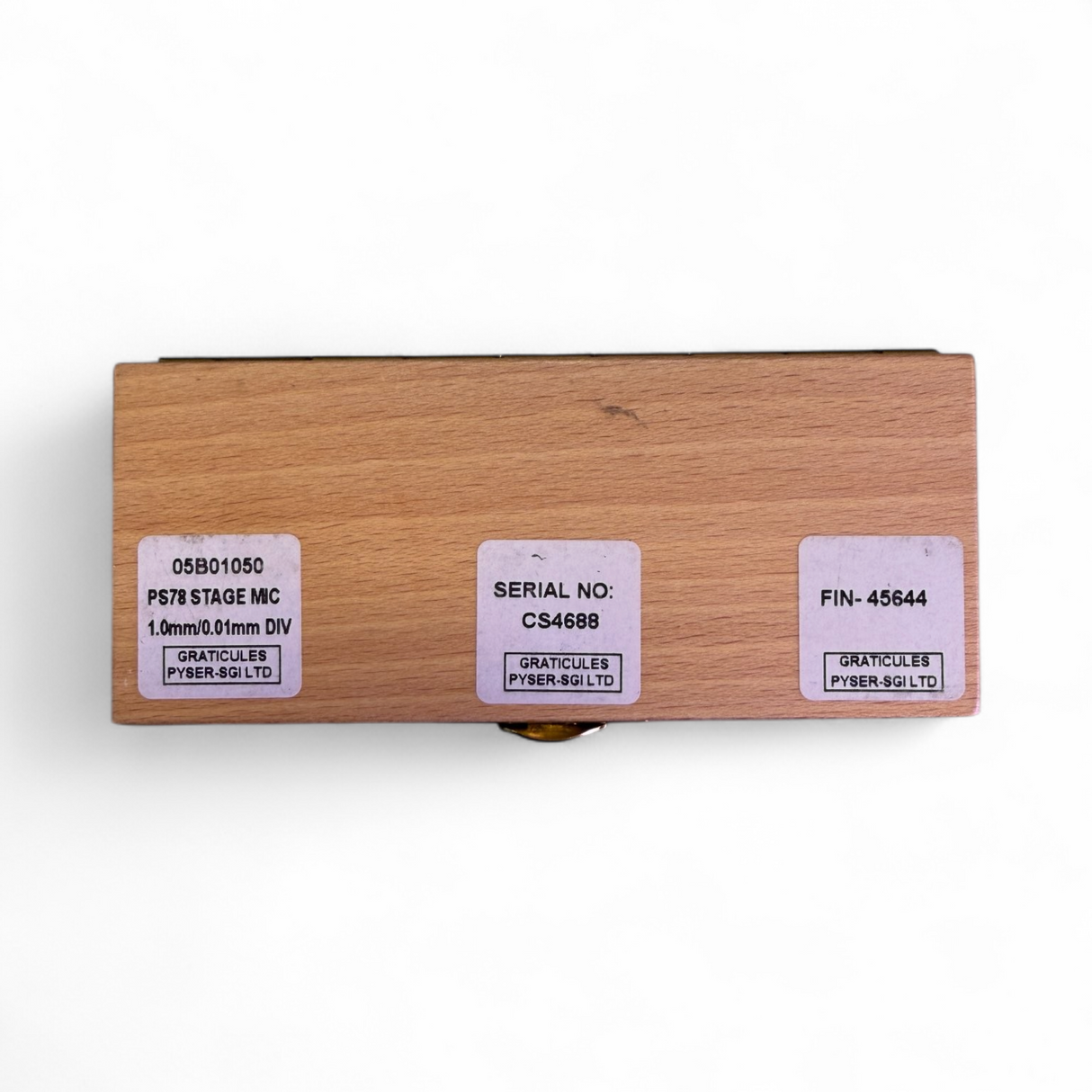 Ted Pella 2285-101U Micrometer Scale 1mm 0.01mm Reflected Light - Image 3