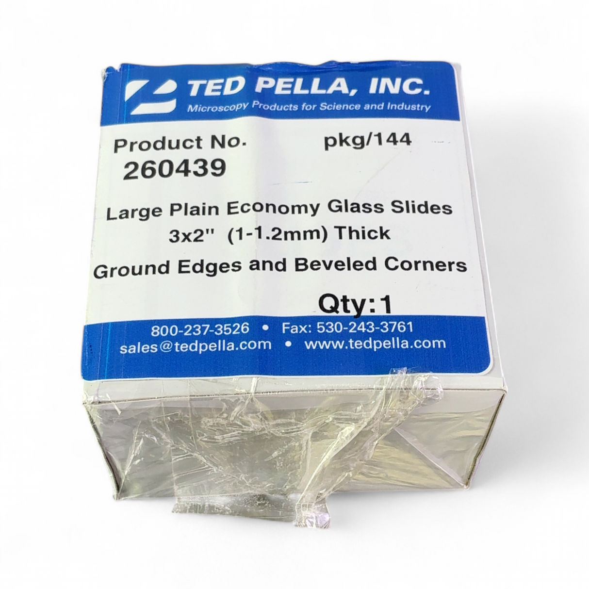 Ted Pella Inc Microscope Glass Slides Lot 260439 6101 3x2" (Best Offer!) | Ships Fast from Mr. Scientific - Image 2