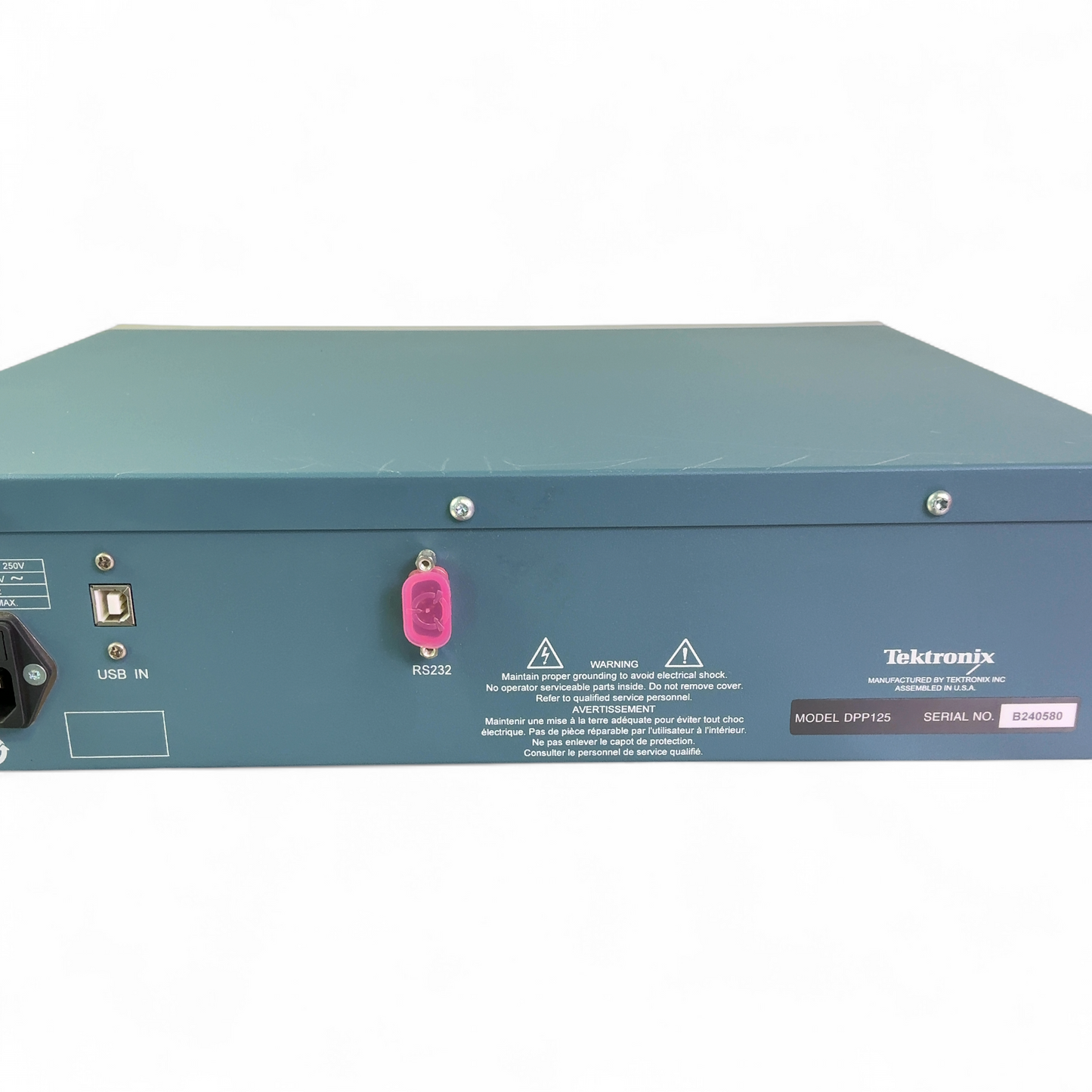 Tektronix DPP125B BERTScope Digital Pre-Emphasis Processor POWERS ON | Safe & Secure Shipping - Image 13