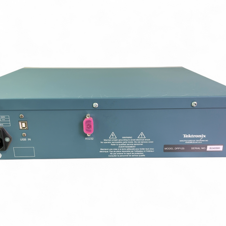 Tektronix DPP125B BERTScope Digital Pre-Emphasis Processor POWERS ON | Safe & Secure Shipping - Image 13