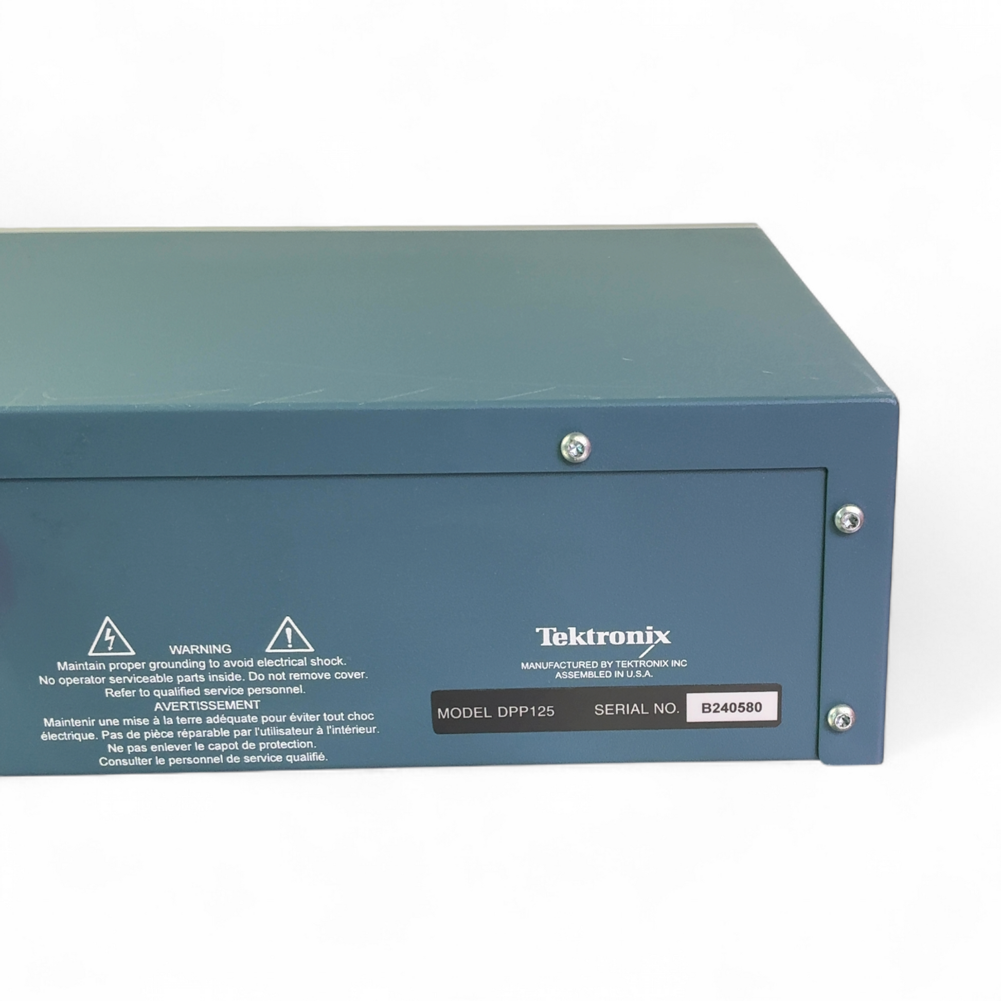 Tektronix DPP125B BERTScope Digital Pre-Emphasis Processor POWERS ON | Safe & Secure Shipping - Image 14