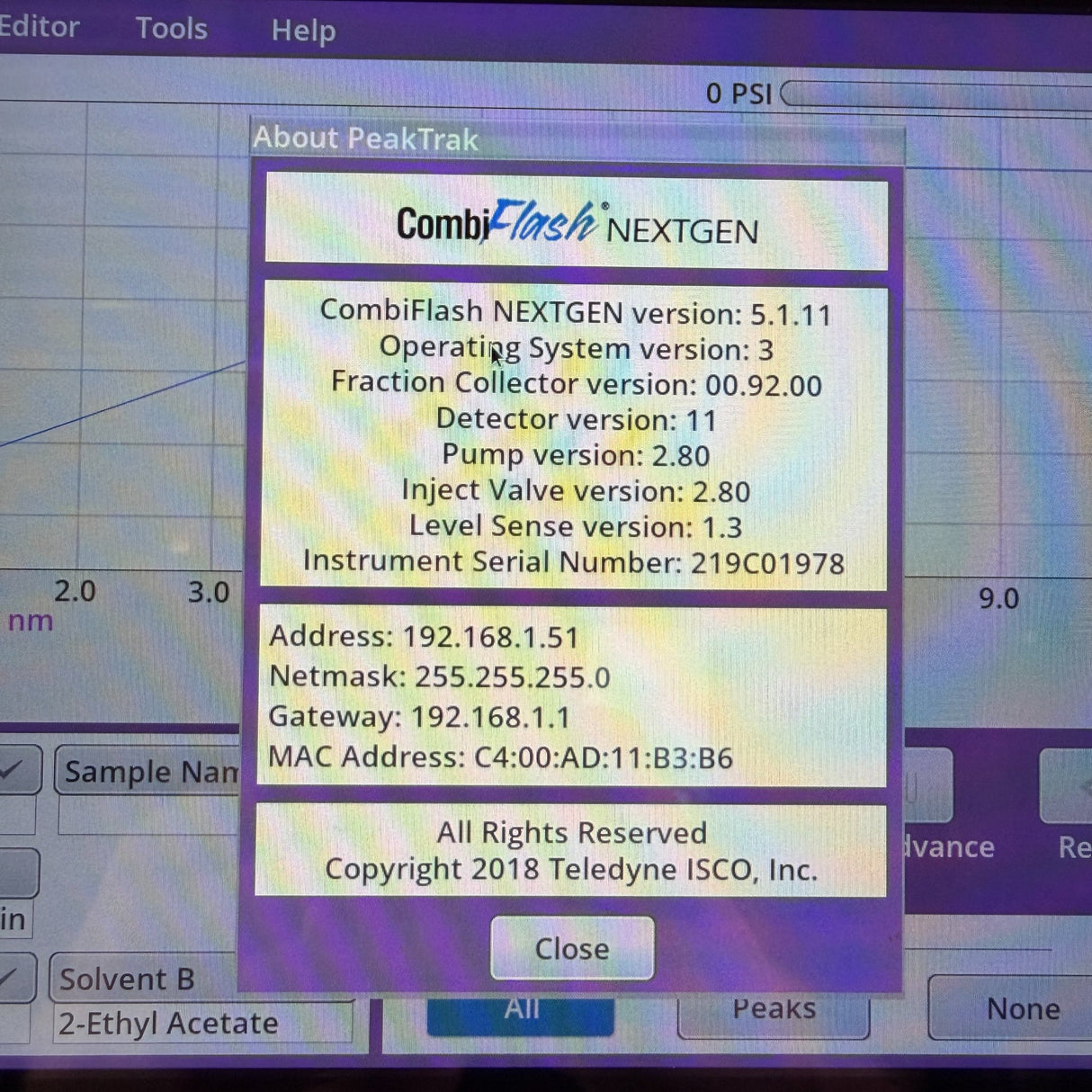 Teledyne Isco CombiFlash NextGen 300+ Flash Chromatography System - Image 11
