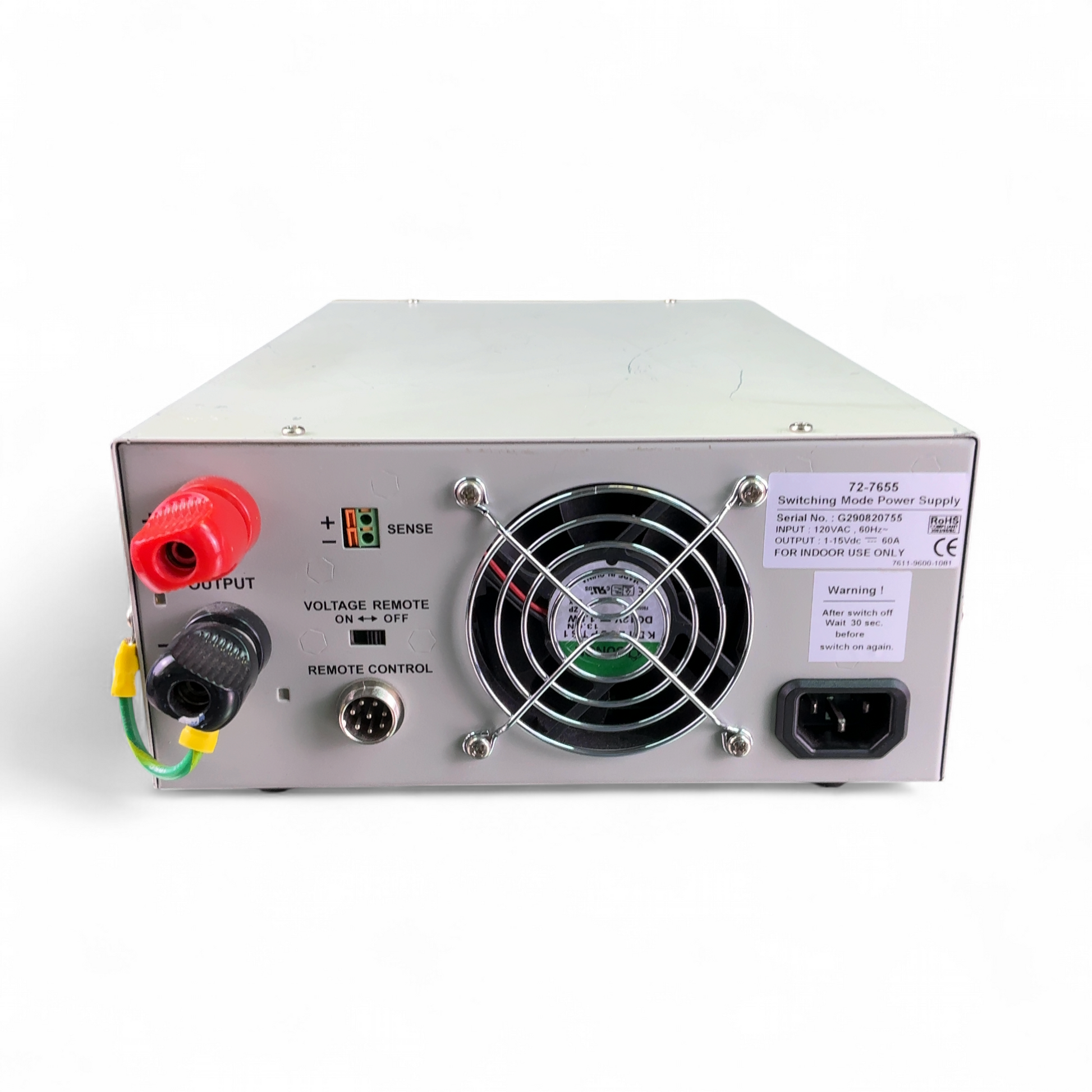 Tenma 15V Switching Mode DC Regulated Laboratory Power Supply 72-7655 (Best Offer!) | Mr. Scientific - Image 10