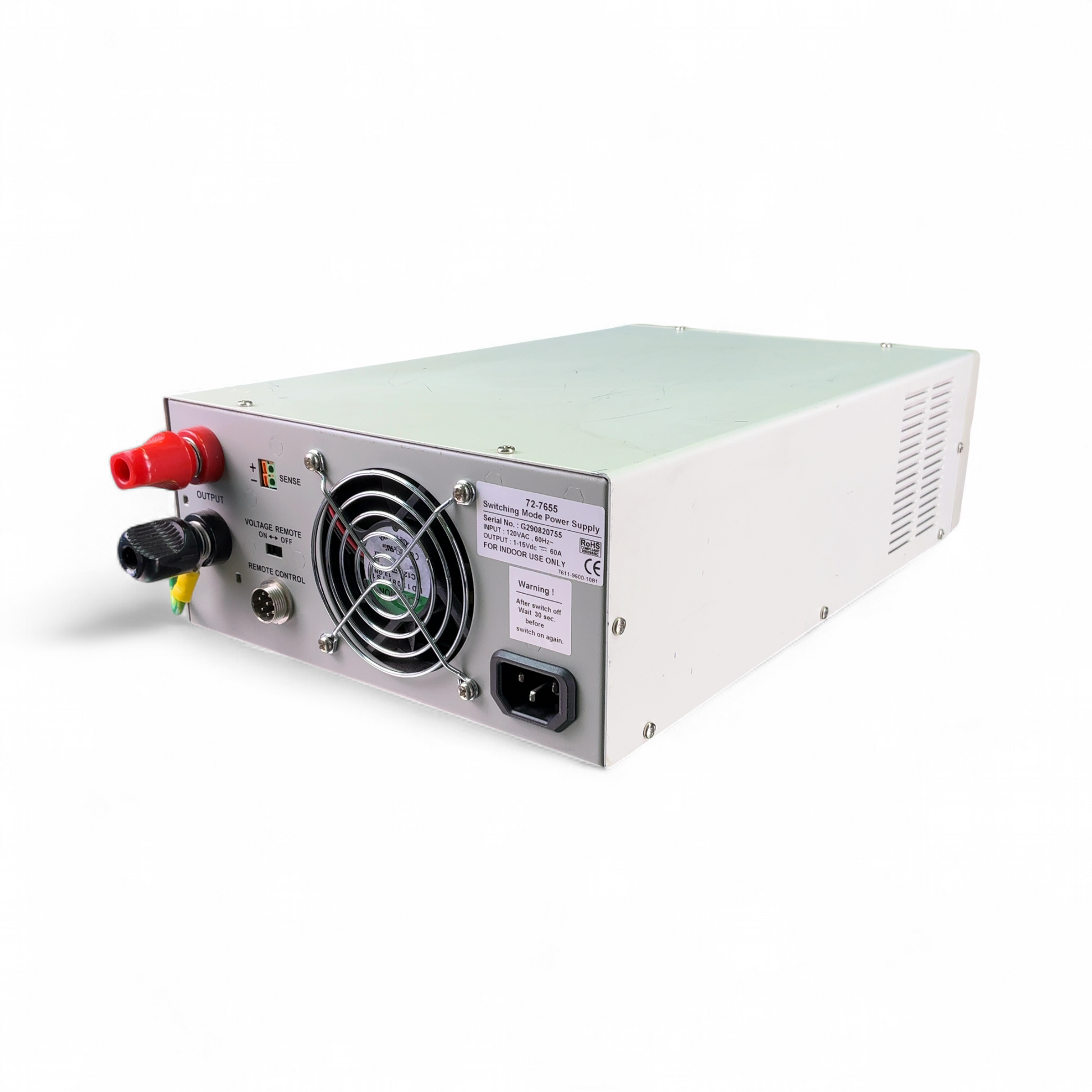 Tenma 15V Switching Mode DC Regulated Laboratory Power Supply 72-7655 (Best Offer!) | Mr. Scientific - Image 11