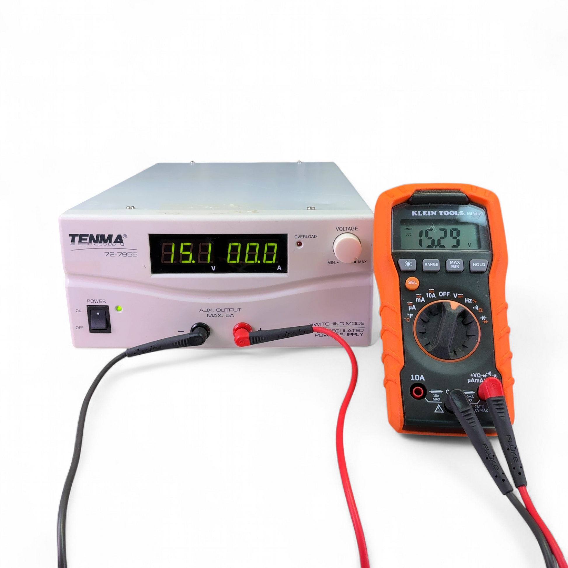 Tenma 15V Switching Mode DC Regulated Power Supply 72-7655 Benchtop Unit (BO!) | Safe & Secure Shipping - Image 14
