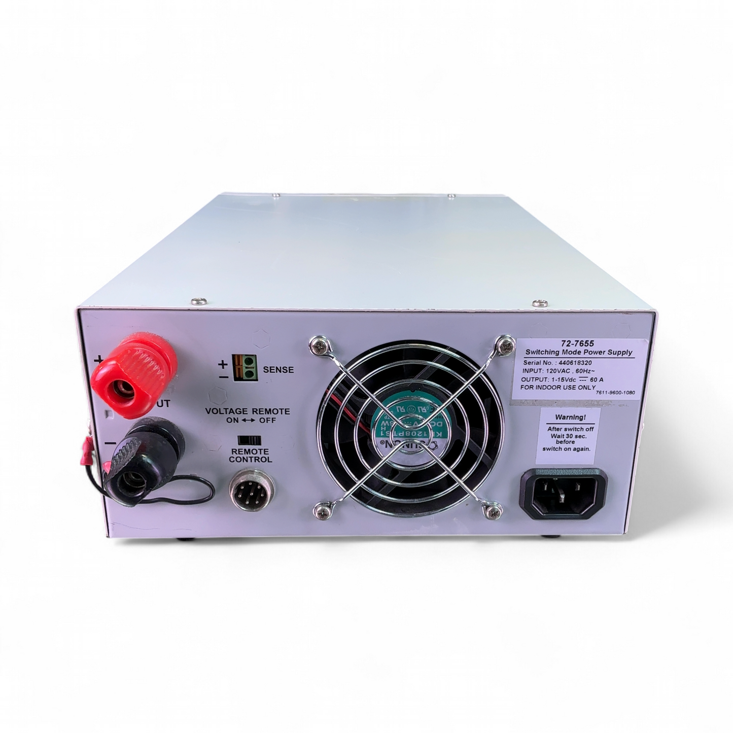 Tenma 15V Switching Mode DC Regulated Power Supply 72-7655 Benchtop Unit (BO!) | Safe & Secure Shipping - Image 8
