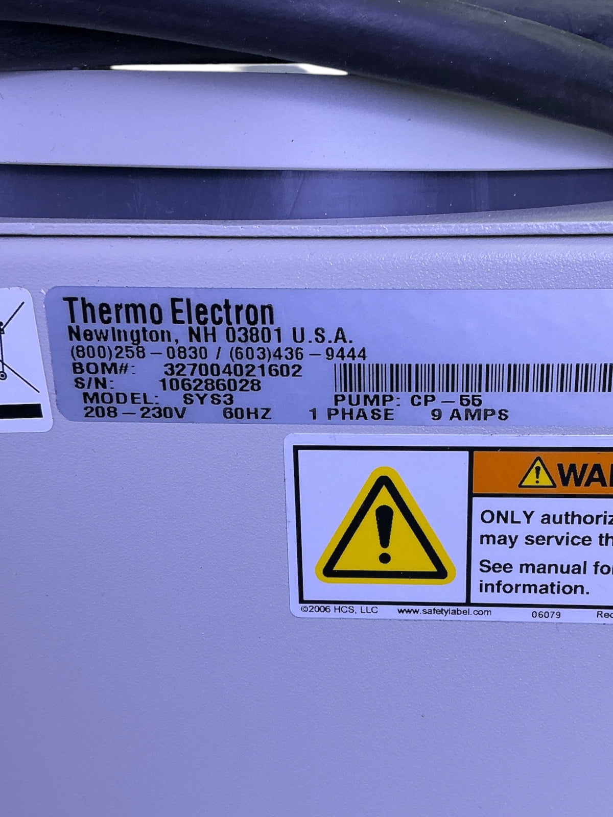 Thermo Electron Neslab System III Heat Exchanger 327004021602 SYS3 Recirculating Chiller (BO!) | Ships Fast from Mr. Scientific - Image 12