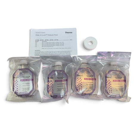 Thermo Scientific 20k-MWCO 250mL Cap. Slide-A-Lyzer Dialysis Flasks 87763 | Mr. Scientific - Image 4