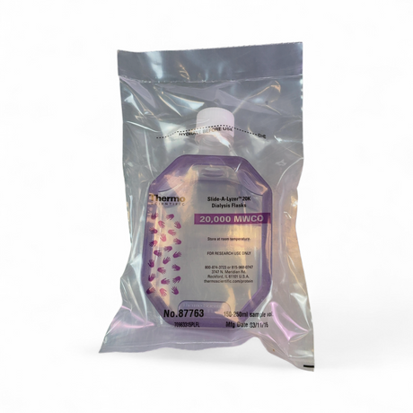 Thermo Scientific 20k-MWCO 250mL Cap. Slide-A-Lyzer Dialysis Flasks 87763 | Mr. Scientific - Image 5