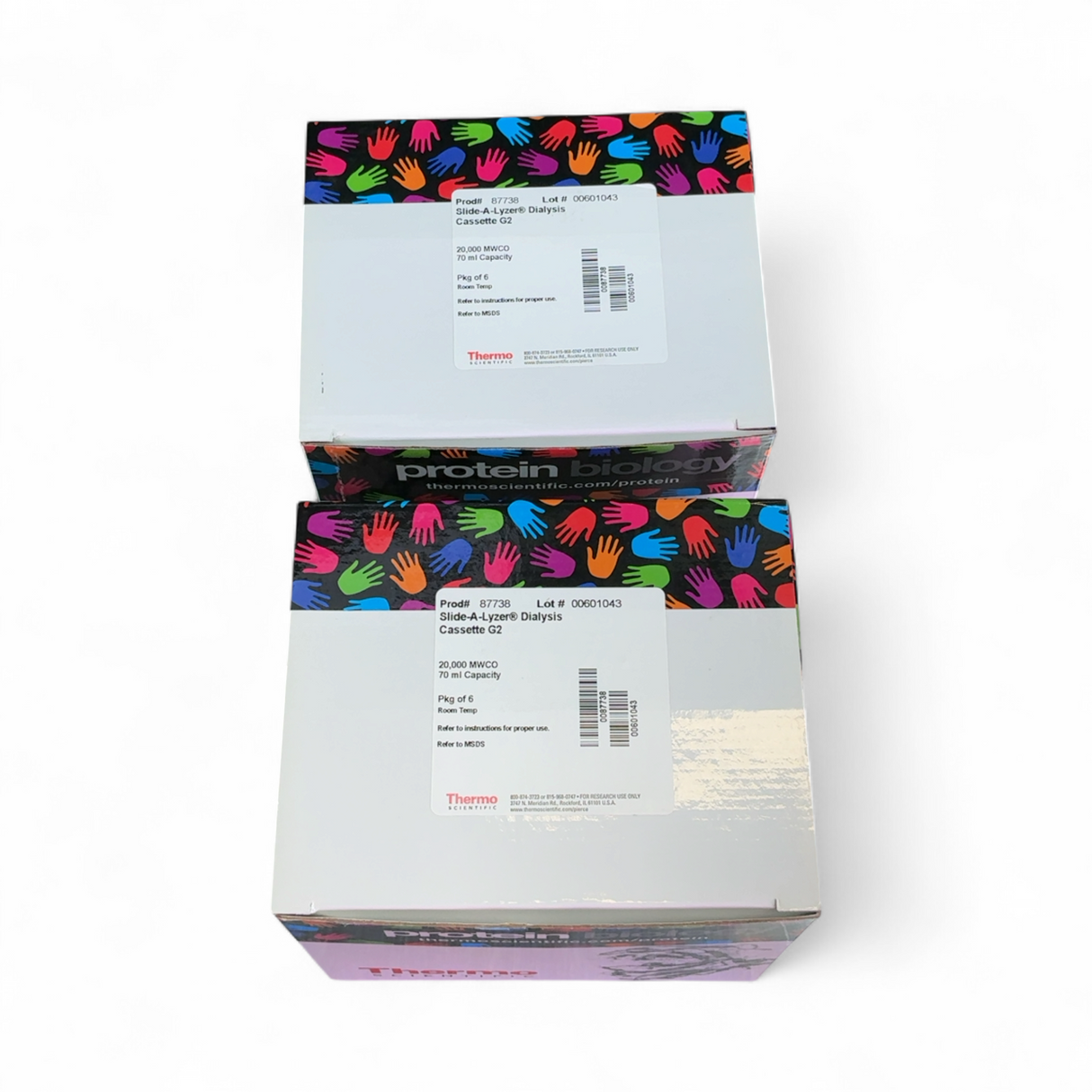 Thermo Scientific 20k-MWCO 70mL Cap. Slide-A-Lyzer Dialysis Cassettes G2 87738, 12ct | Order Direct and Save - Image 2