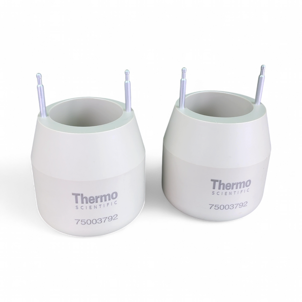 Thermo Scientific 250mL Corning Conical Bottle Bucket Adapters for TX-750 Rotor Set of 2x 75003792 (BO!) | Safe & Secure Shipping - Image 1