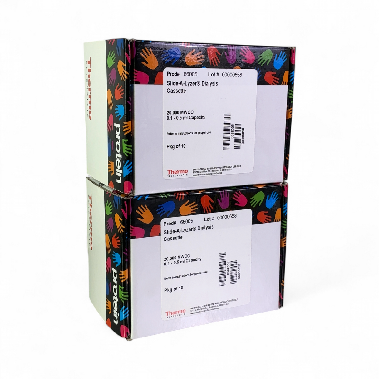 Thermo Scientific 66005 Slide-A-Lyzer Dialysis Cassette 20K MWCO Lot | Safe & Secure Shipping - Image 1