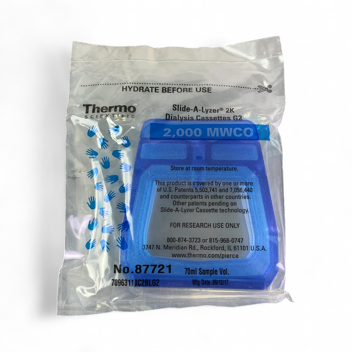 Thermo Scientific 87721 Slide-A-Lyzer Dialysis Cassettes G2 Lot of 2 | Ships Fast from Mr. Scientific - Image 6