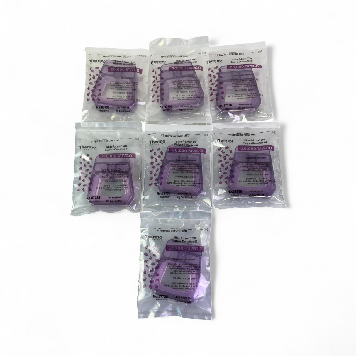 Thermo Scientific 87736 Slide-A-Lyzer Dialysis Cassette G2 NEW Partial Box | Order Direct and Save - Image 4