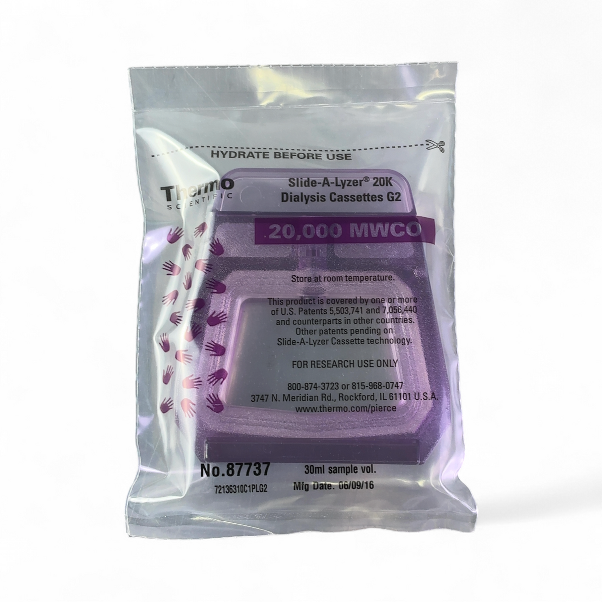 Thermo Scientific 87737 Slide-A-Lyzer Dialysis Cassettes Lot New Open Box | Mr. Scientific - Image 3