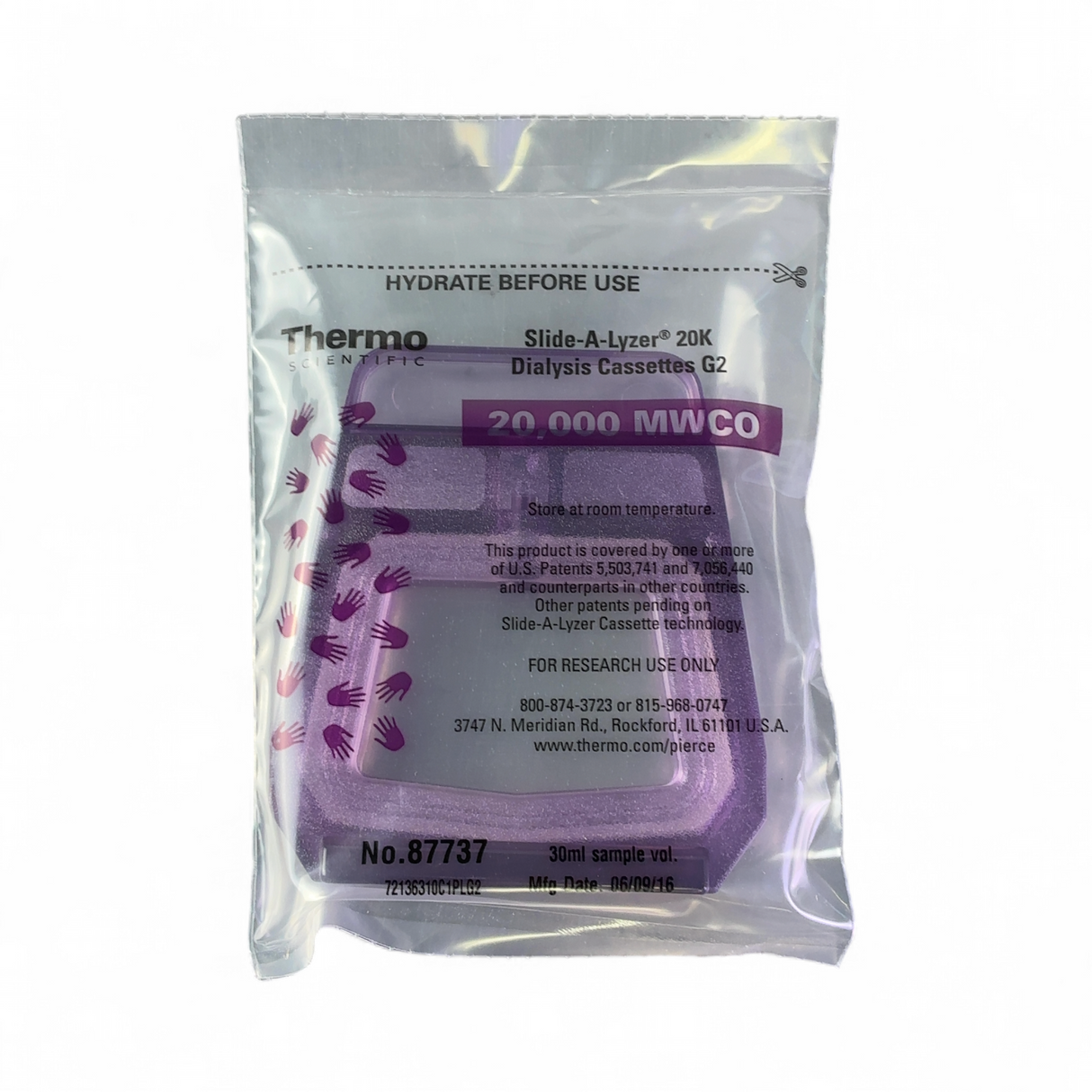 Thermo Scientific 87737 Slide-A-Lyzer Dialysis Cassettes Lot New Open Box | Mr. Scientific - Image 8