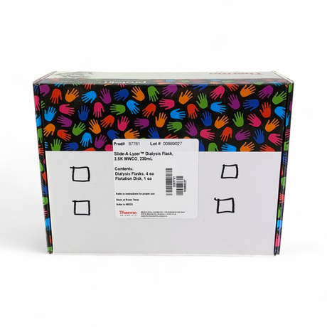 Thermo Scientific 87761 Slide-A-Lyzer Dialysis Flask Lot 3.5K MWCO 230mL | Mr. Scientific - Image 2