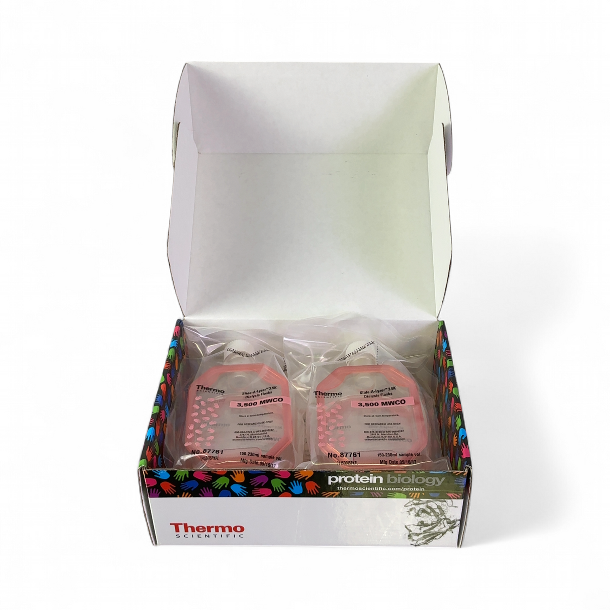 Thermo Scientific 87761 Slide-A-Lyzer Dialysis Flask Lot 3.5K MWCO 230mL | Mr. Scientific - Image 3