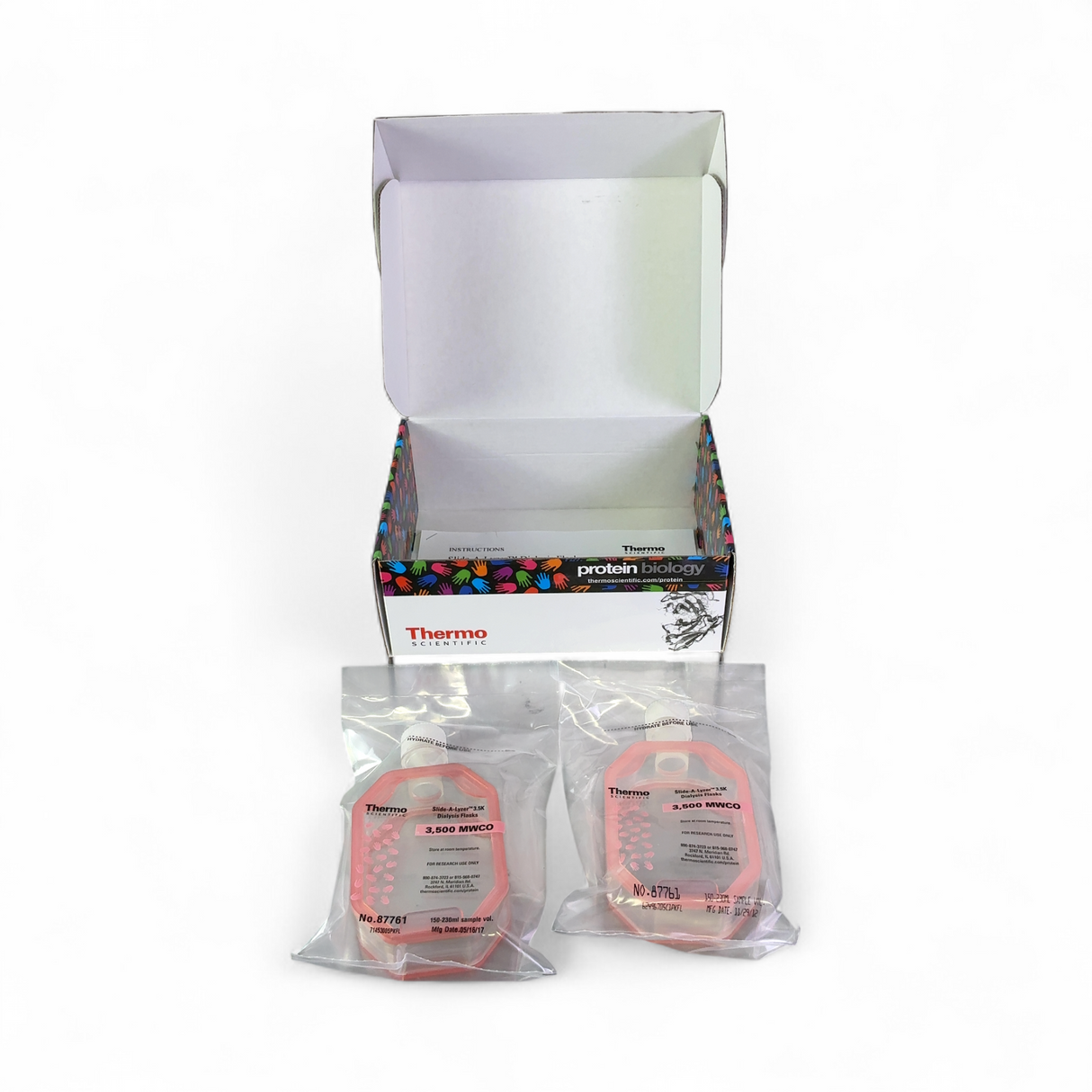 Thermo Scientific 87761 Slide-A-Lyzer Dialysis Flask Lot 3.5K MWCO 230mL | Mr. Scientific - Image 9