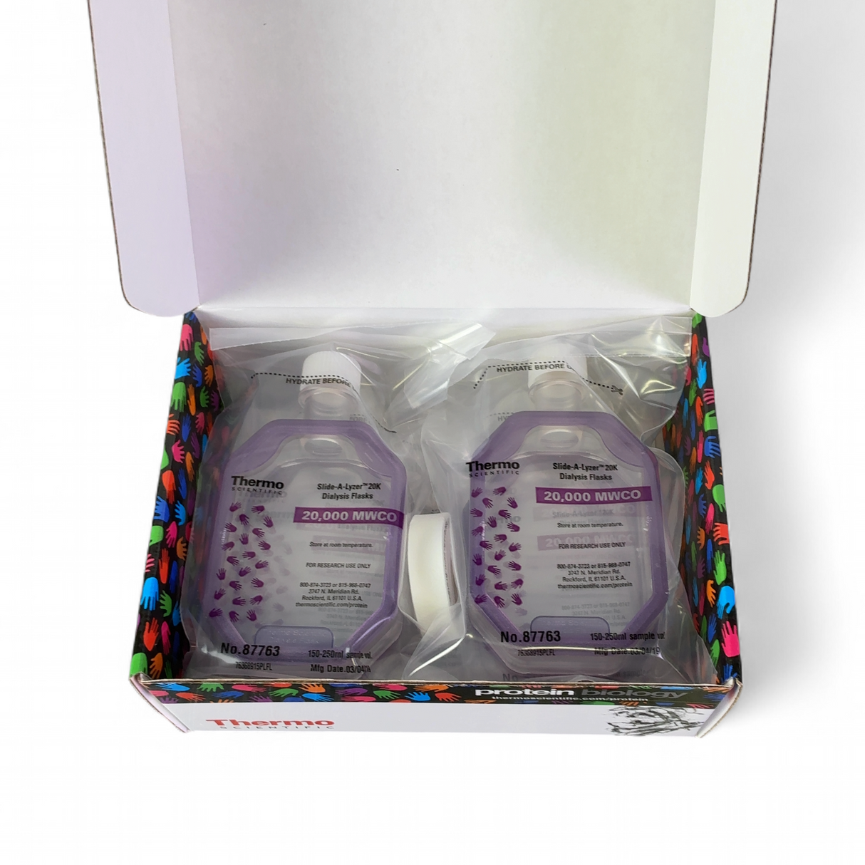 Thermo Scientific 87763 Slide-A-Lyzer Dialysis Flask Lot of 2 250mL | Ships Fast from Mr. Scientific - Image 7