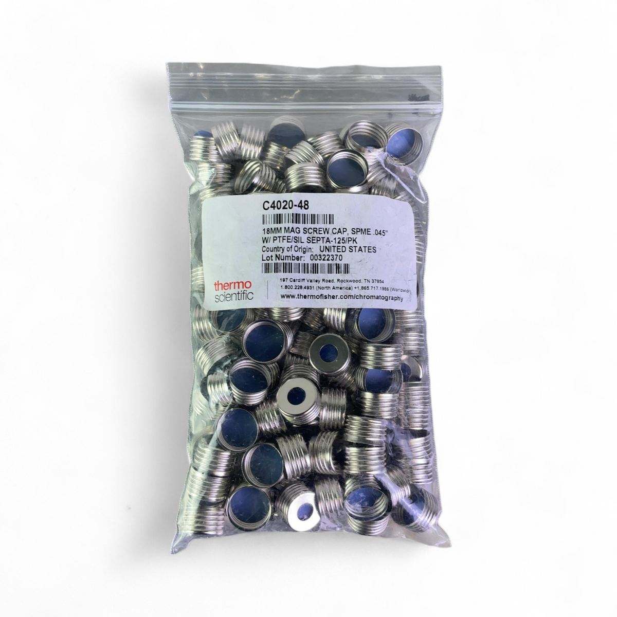 Thermo Scientific Chromacol 10-HSV 10mL Clear Screwtop Vials w Mag Septa Caps C4020-48 - 125/pk | Ships Fast from Mr. Scientific - Image 6