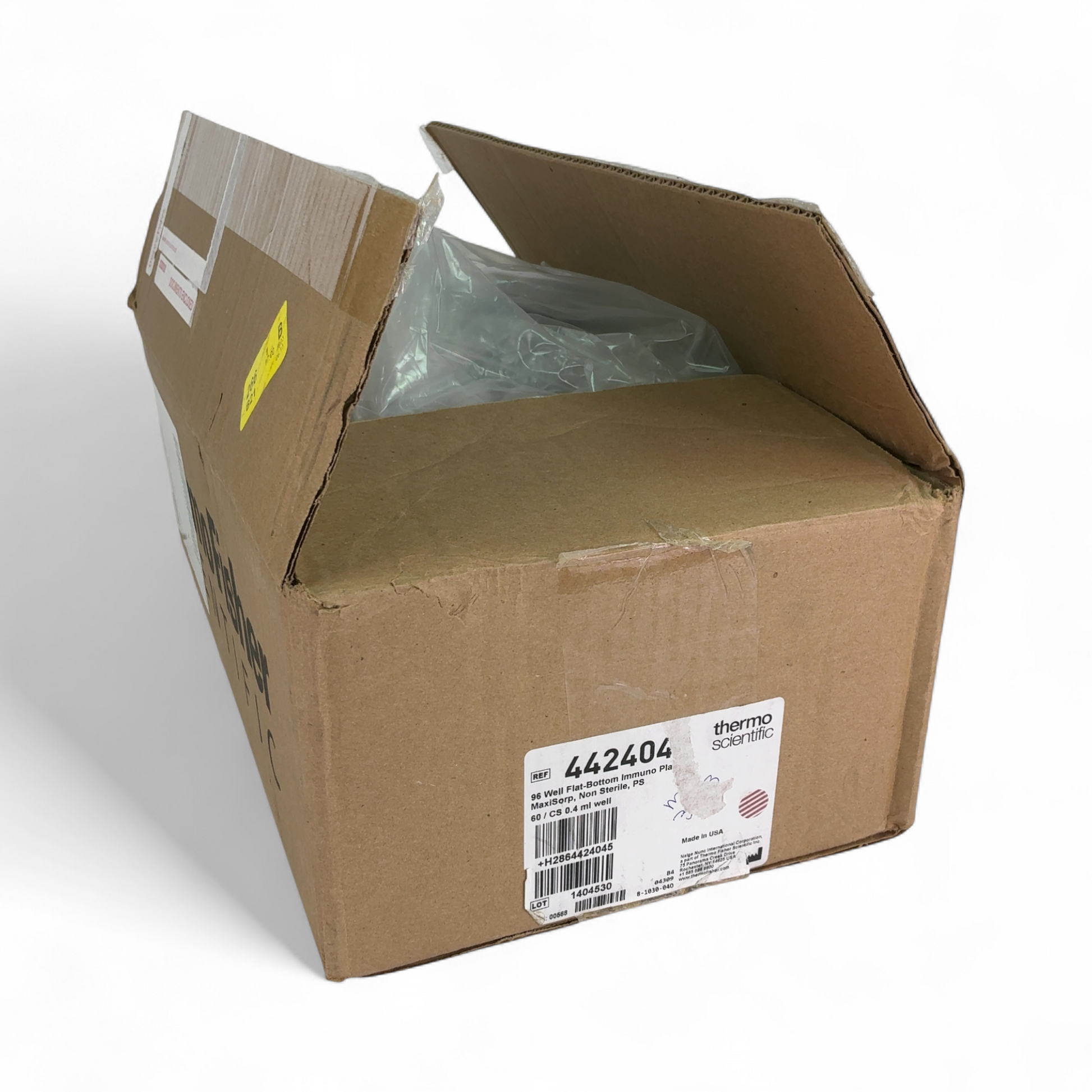 Thermo Scientific Clear Flat-Bottom Immuno Nonsterile 96-Well Plates 442404 60cs | Order Direct and Save - Image 3
