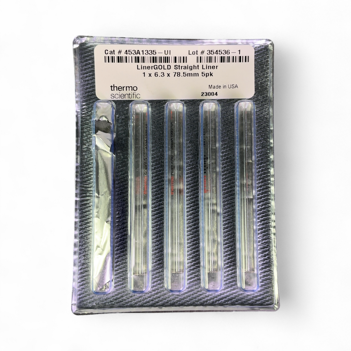 Thermo Scientific LinerGold Straight Liner 4pk - 6.3x78.5mm 453A1335-UI | Mr. Scientific - Image 3