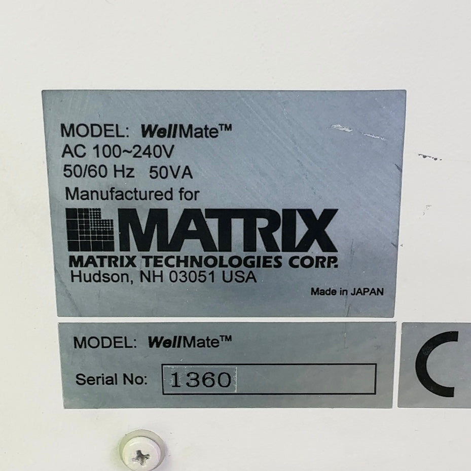 Thermo Scientific Matrix WellMate Automated Microplate Dispenser - For Parts/Repair - See Desc | Ships Fast from Mr. Scientific - Image 10
