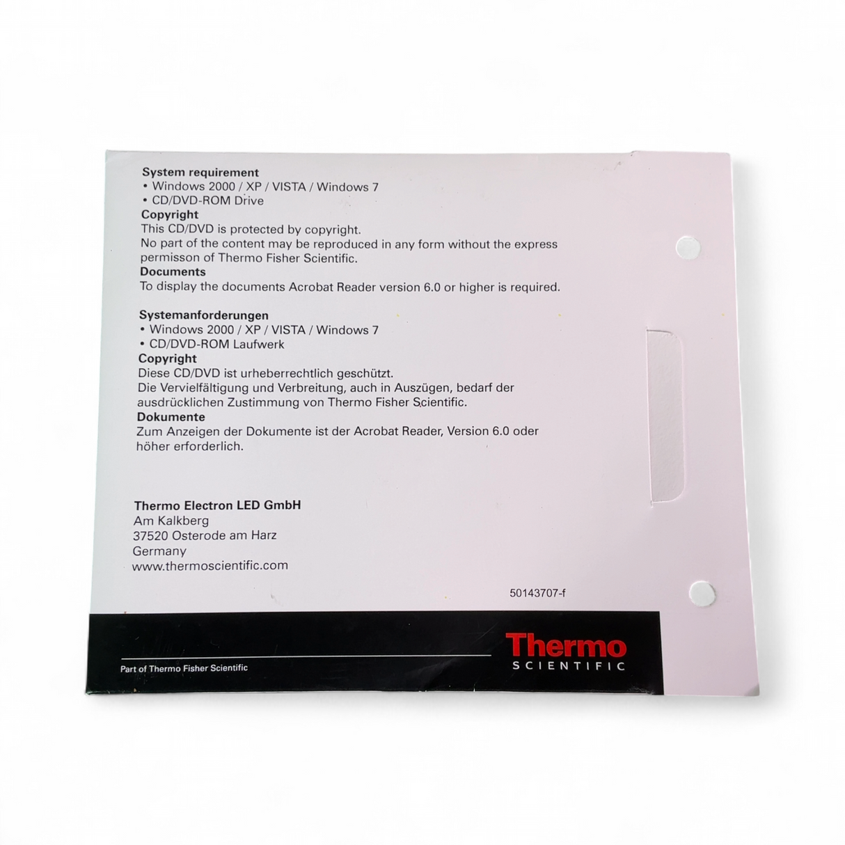 Thermo Scientific MicroClick 24x2mL Fixed Angle Microtube Rotor 75005715 w Gaskets & Accessories (BO!) | Ships Fast from Mr. Scientific - Image 15