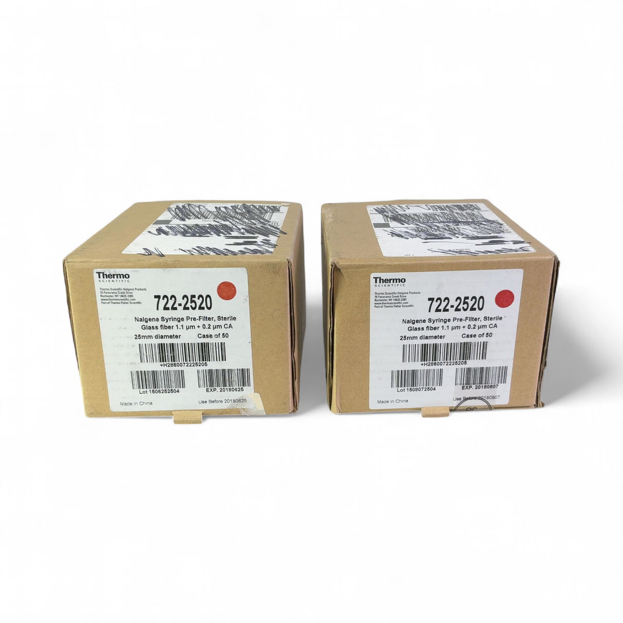 Thermo Scientific Nalgene Glass Fiber Pre-Filters, 25mm Dia 722-2520, 100 units | Ships Fast from Mr. Scientific - Image 2