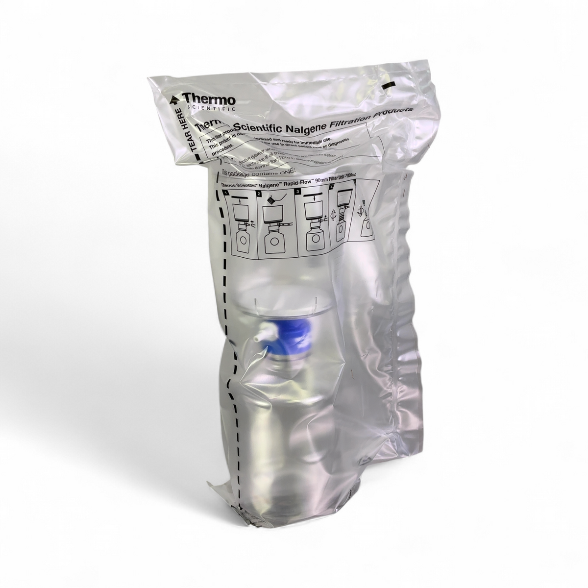 Thermo Scientific Nalgene Rapid-Flow 1000mL 0.20µm Pore Filter Unit 567-0020, 5/cs | Order Direct and Save - Image 3