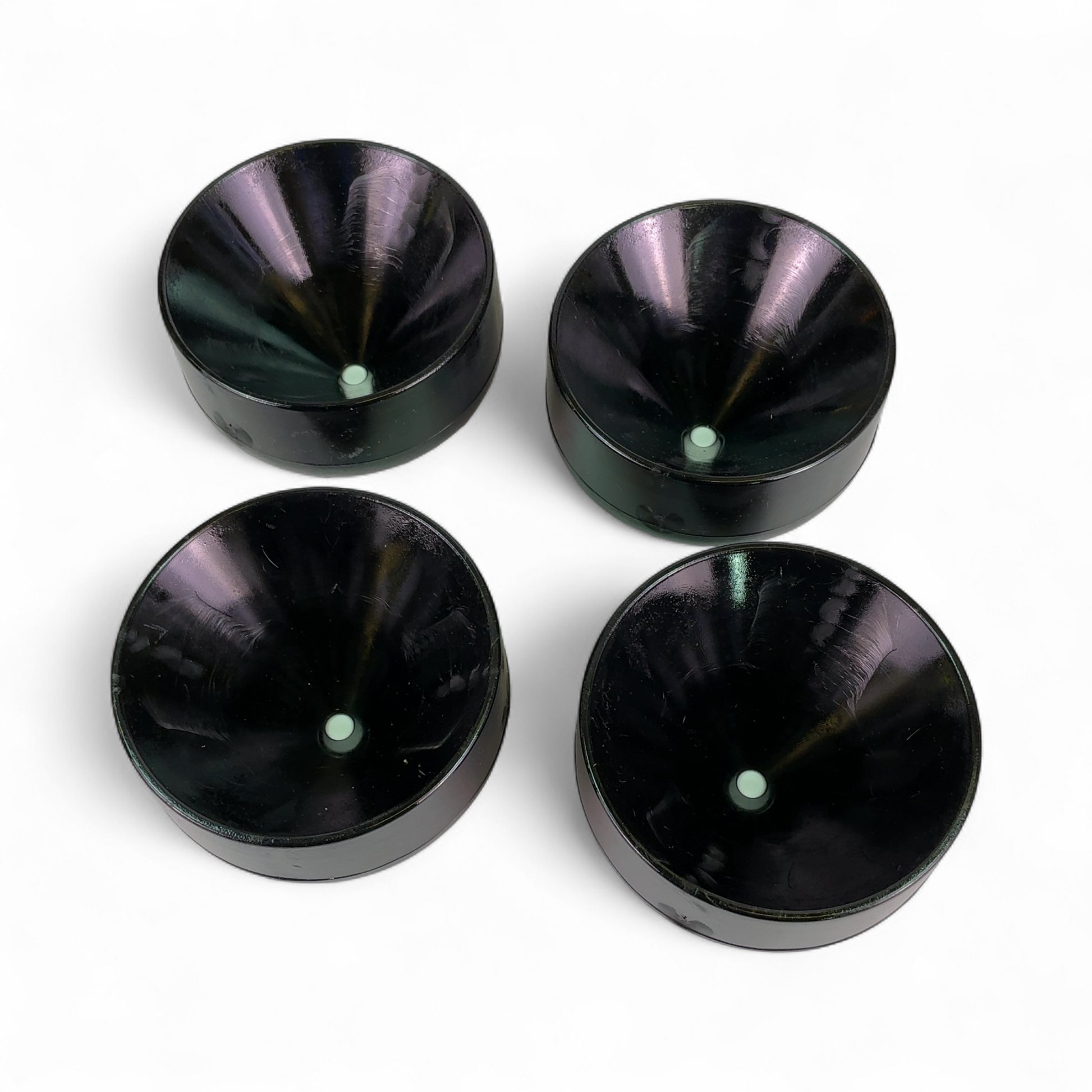 Thermo Scientific Nalgene TX-750 Rotor Black Conical Bottle Adapters DS3126-0175 - 4ct | Mr. Scientific - Image 1