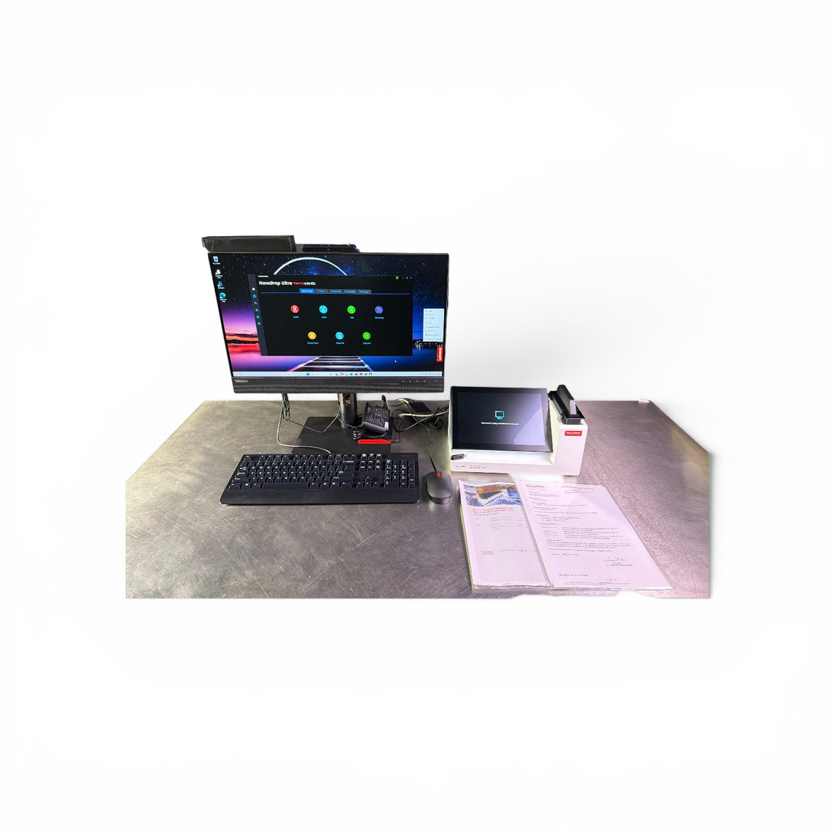 Thermo Scientific NanoDrop Ultra Spectrophotometer w/ Lenovo PC & Software - Image 1