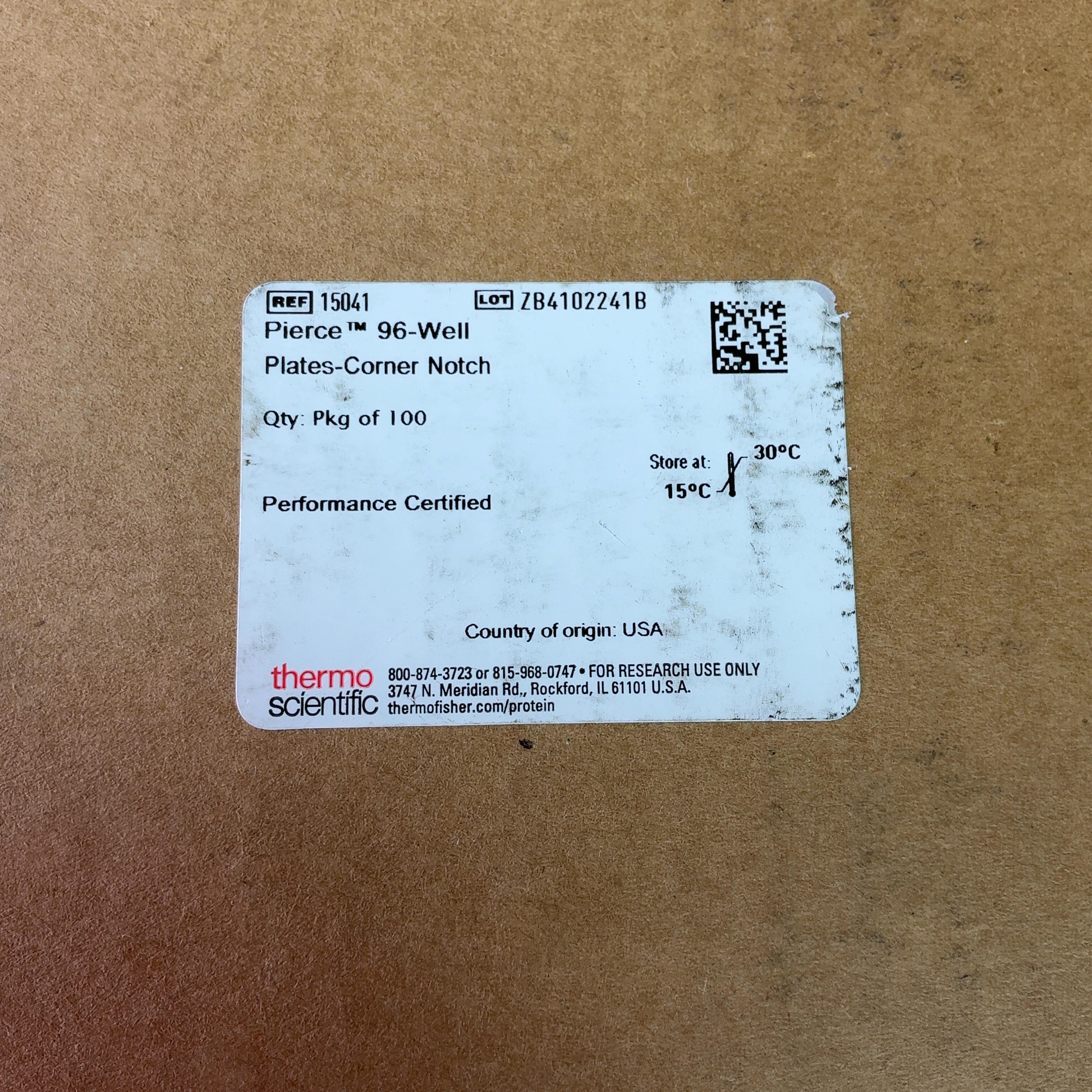  Thermo Scientific Pierce 96-Well Corner Notch Microplates 15041 - 100/cs (Best Offer!) | Mr. Scientific - Image 8