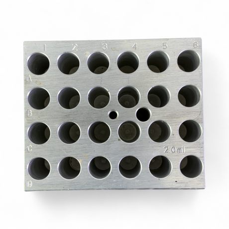 Thermo Scientific RPI 3pc Assorted Aluminum PCR 24x2.0mL Heating Blocks & 13-Well Reacti-Block | Ships Fast from Mr. Scientific - Image 3