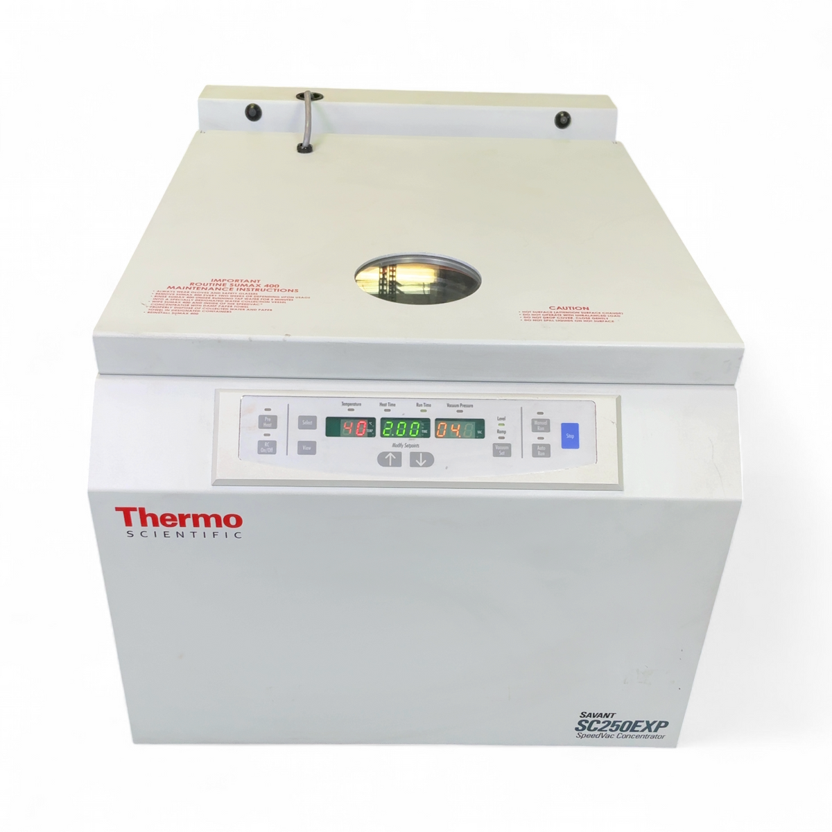 Thermo Scientific Savant 120V, 10A SpeedVac Concentrator SC250EXP-115 (Best Offer!) - Image 2