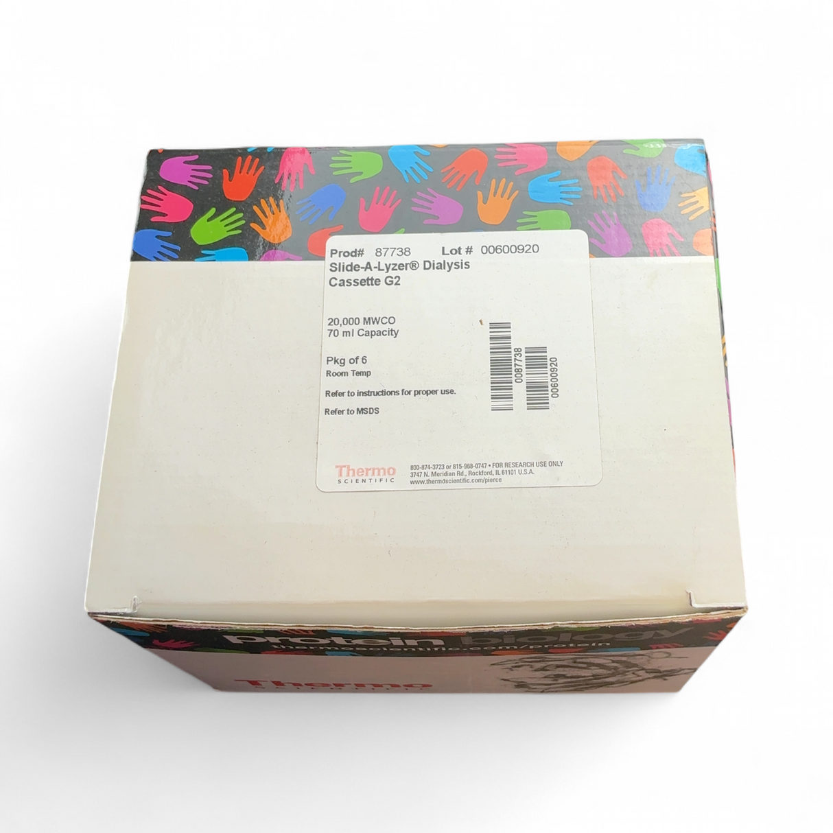 Thermo Scientific Slide-A-Lyzer Dialysis Cassette 20,000 MWCO 70 ml capacity ... | Safe & Secure Shipping - Image 5