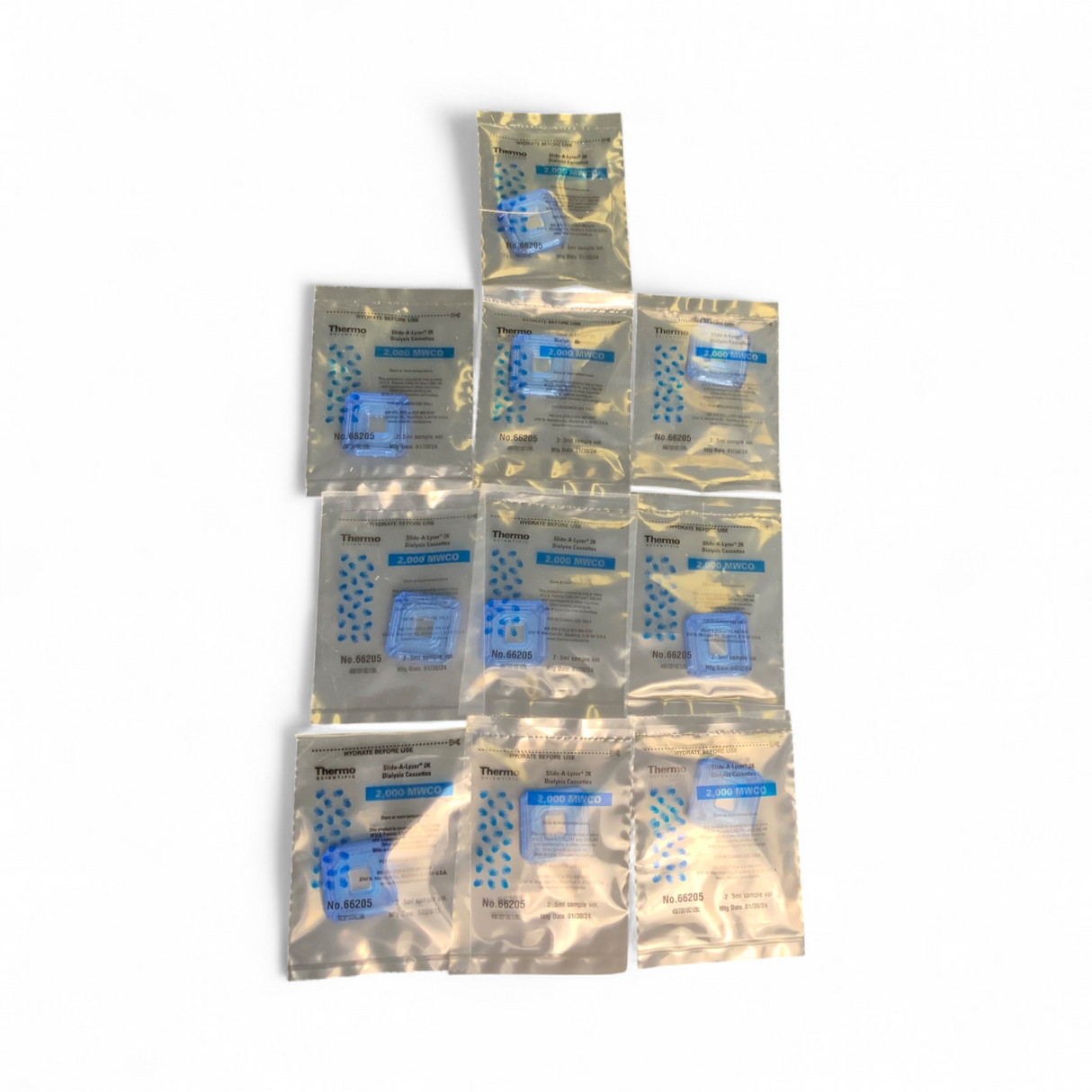 Thermo Scientific Slide-A-Lyzer Dialysis Cassette 66205 0.2-0.5mL - Image 5