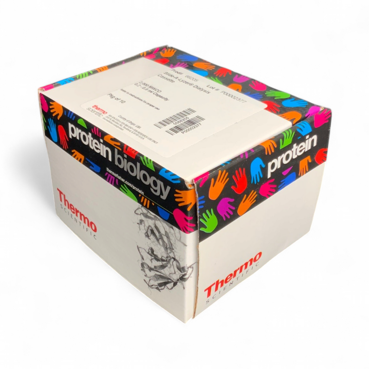 Thermo Scientific Slide-A-Lyzer Dialysis Cassette 66205 0.2-0.5mL - Image 8