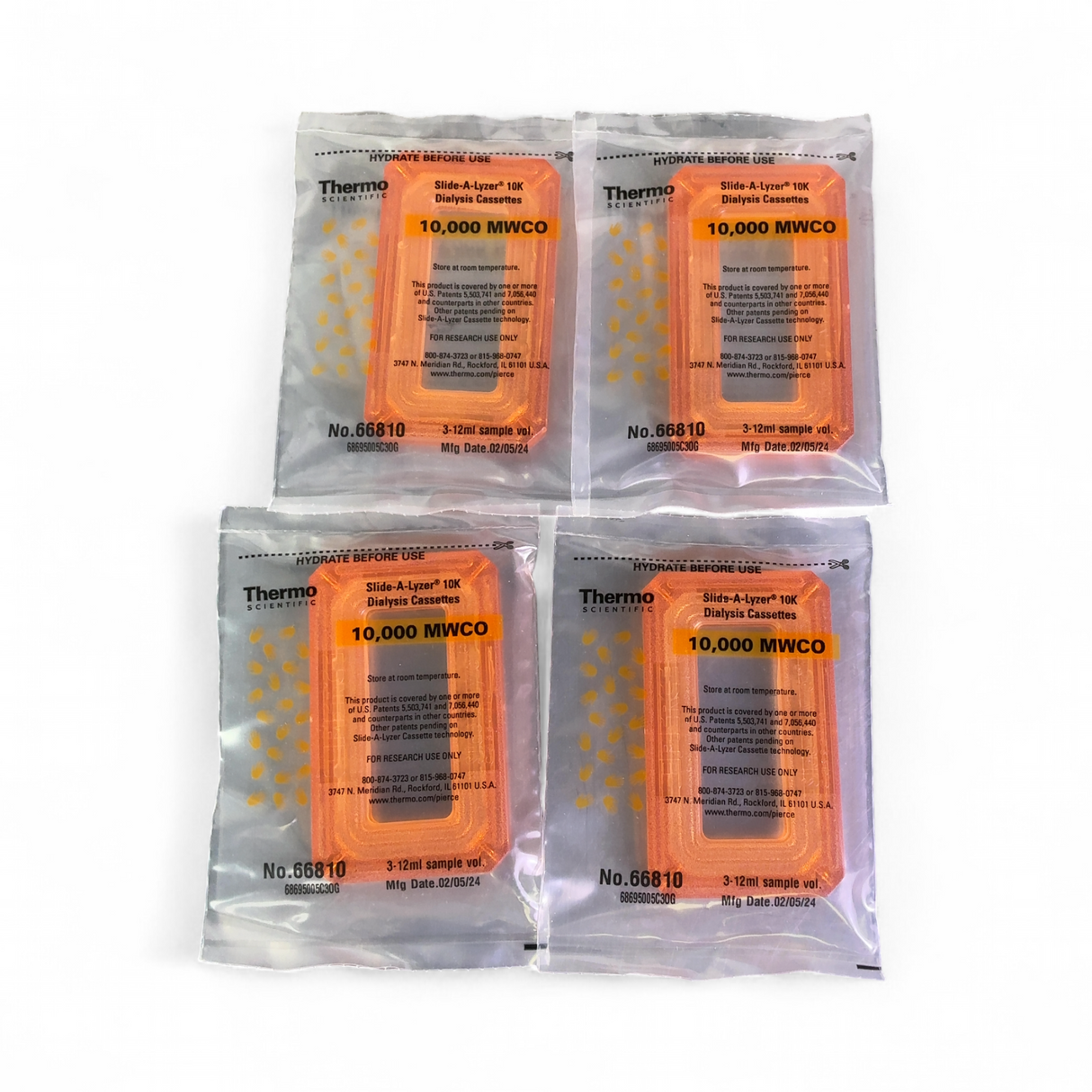 Thermo Scientific Slide-A-Lyzer Dialysis Cassette Mixed Lot EXPIRED | Order Direct and Save - Image 3