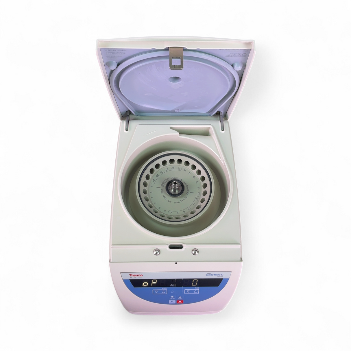 Thermo Scientific Sorvall Legend Micro 17 Centrifuge 75002431 w 24x1.5/2.0mL Rotor 75003424 (BO!) | Safe & Secure Shipping - Image 10