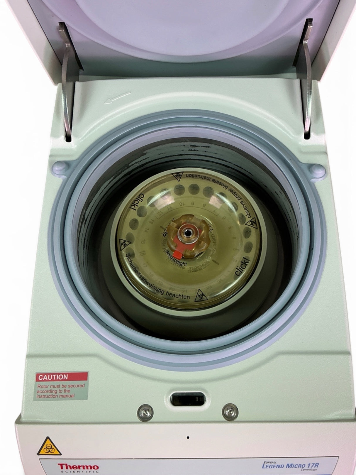 Thermo Scientific Sorvall Legend Micro 17R Refrigerated Centrifuge 75002440 w 24x1.5/2.0mL Rotor 75003424 | Safe & Secure Shipping - Image 4