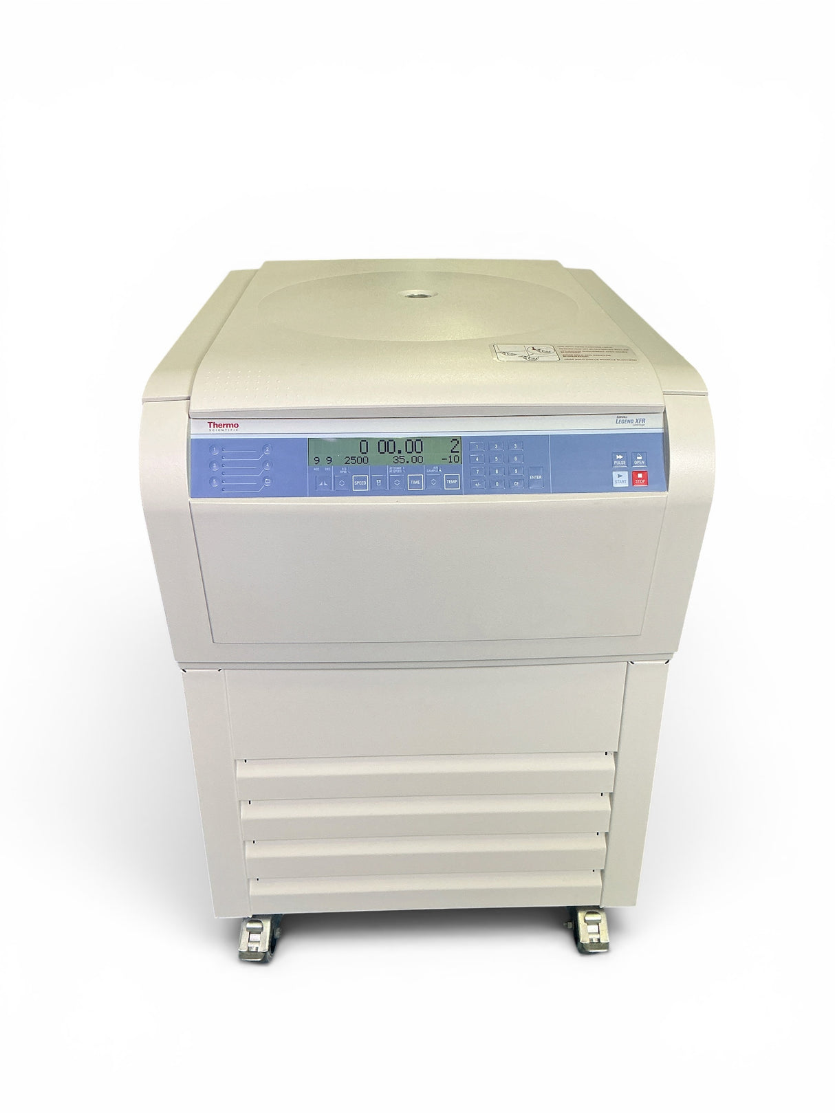 Thermo Scientific Sorvall Legend XFR Centrifuge 75004539 w TX-750 Rotor & Buckets/Adapters (BO!) | Order Direct and Save - Image 4